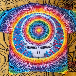 Steal Your Face Grateful Dead Tie Dye Mens L